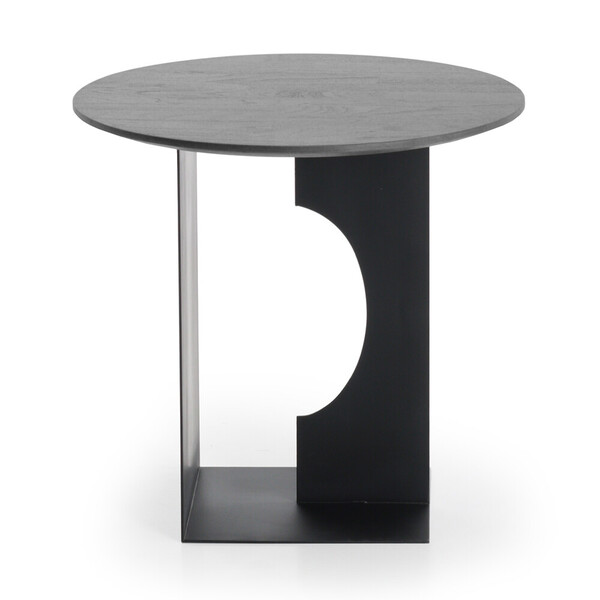 Table d'appoint en teck noir vernis FIN Ethnicraft