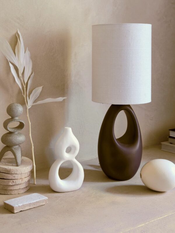 Lampe Galet dans magasin de lampe