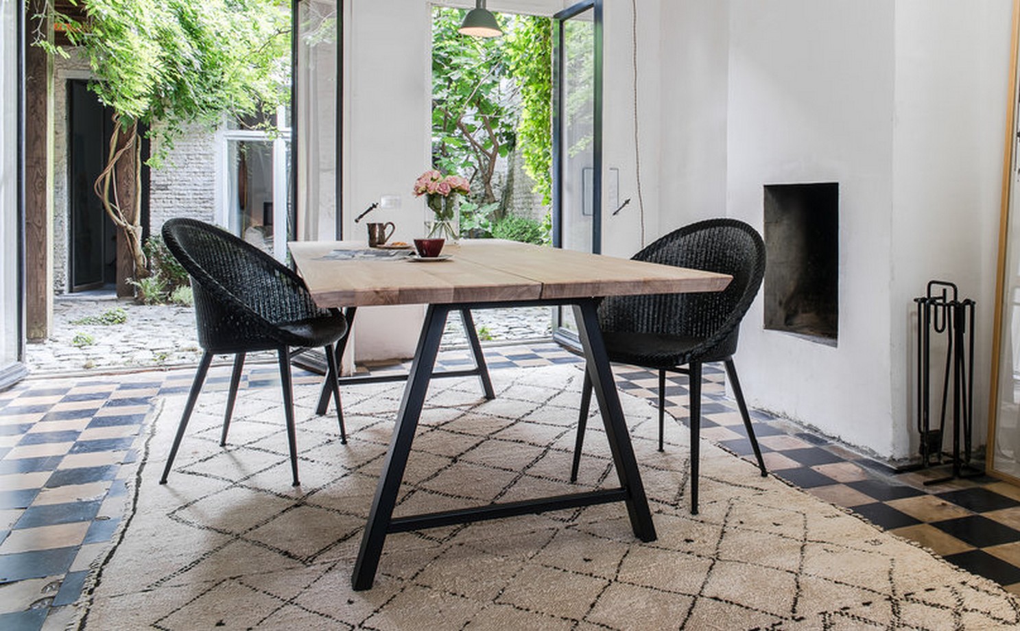 ALBERT table en bois salle à manger vincent sheppard - magasin meuble reze atout sud