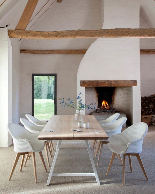 table salle à manger chene massif vincent sheppard et chaise vincent sheppard