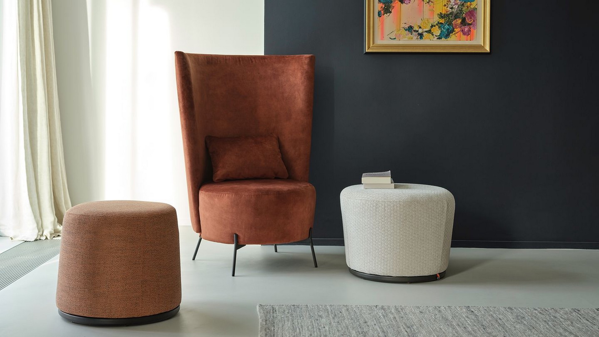 Fauteuil Mobitec avec un haut dossier BOLERO - Label Maison Rezé