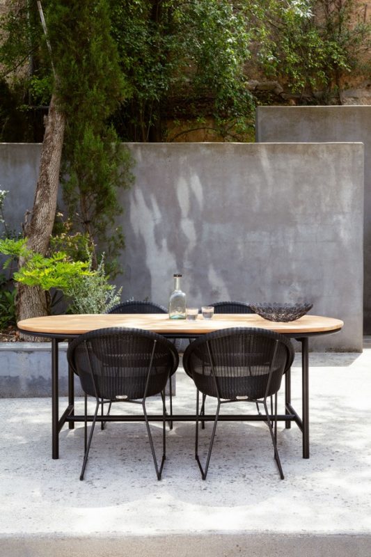 table teck exterieur Vincent Sheppard WICKED - label maison nantes