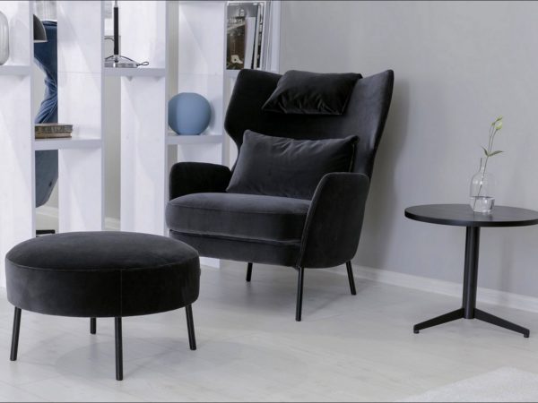 Fauteuil Sits ALEX avec repose pieds - magasin meuble reze atout sud