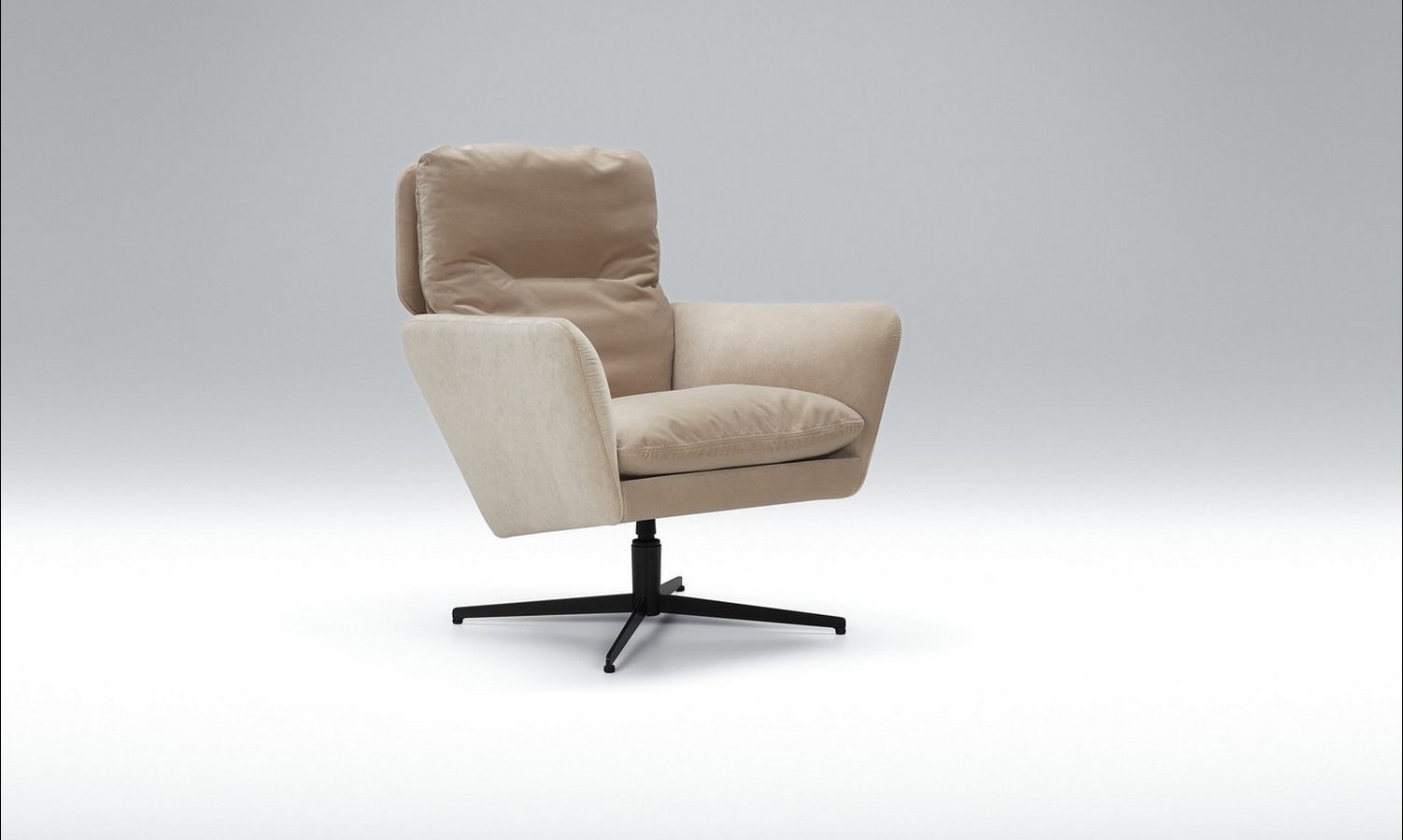 Fauteuil en cuir AMY Sits