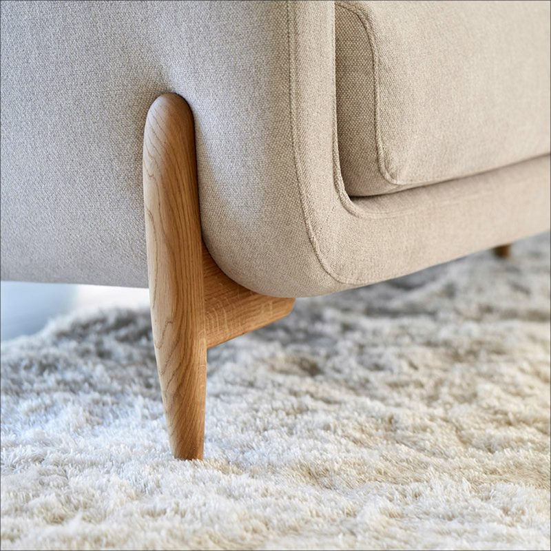 fauteuil sits en tissu - modèle Jenny