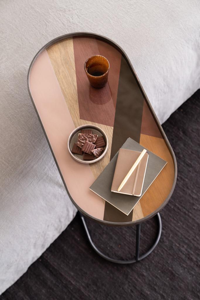 Plateau Ethnicraft pour table basse d'appoint